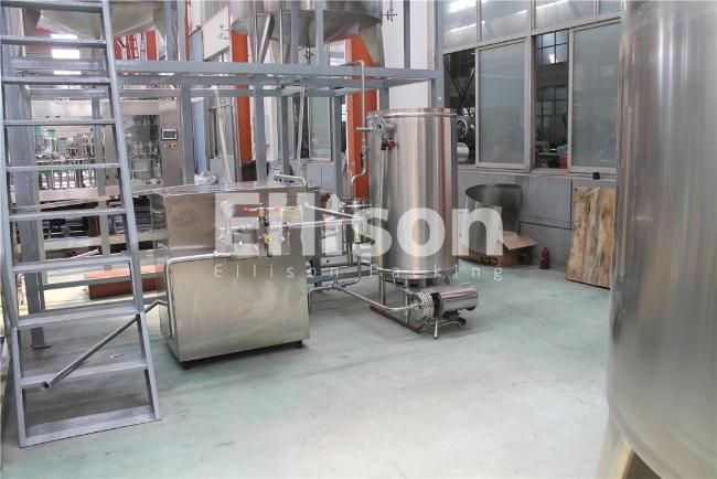 Pure Water Purification and Bottling Equipment Single Layer Sugar Mixing Melting Tank