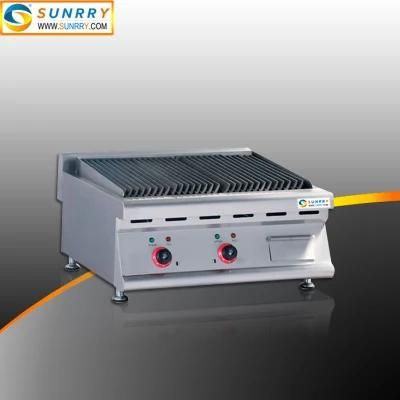 Industrial Restaurant Equipment Electric Lava Rock Broiler