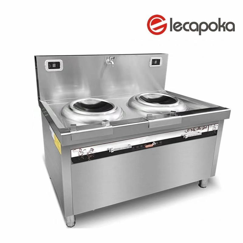 Hight Power 380V 8kw Stainless Mobile Heavy Commercial Kitchen Equipment for Cooking