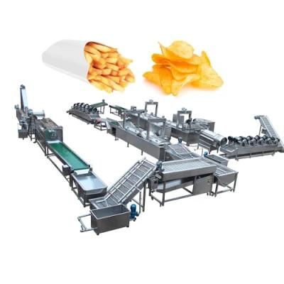 Ce Standard Potato Chips Snacks Production Machine