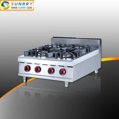2019 Hot Sale Commercial Equipment 4 Burner Gas Stove Range