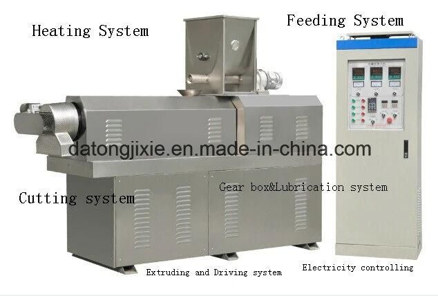 Twin Screw Puff Corn Chips Snacks Food Processing Machine Price