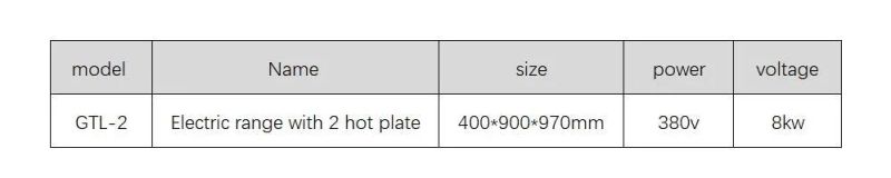 Electric Stove/Electric Oven with Hot Plate/Commercial Electric Range