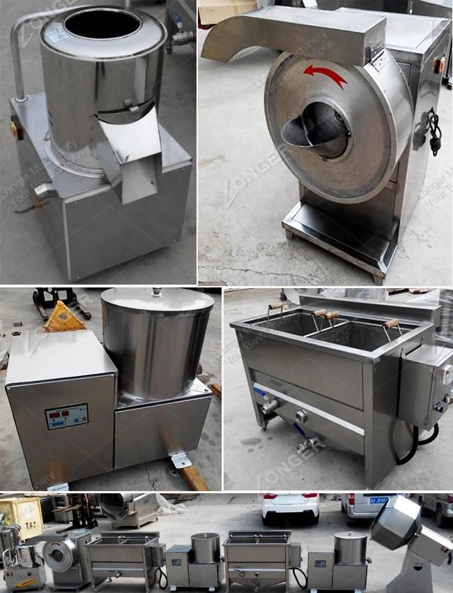High Efficient Potato Crisp Making Machine