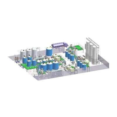 Complete Milk Processing Line (500L-500000L/D)