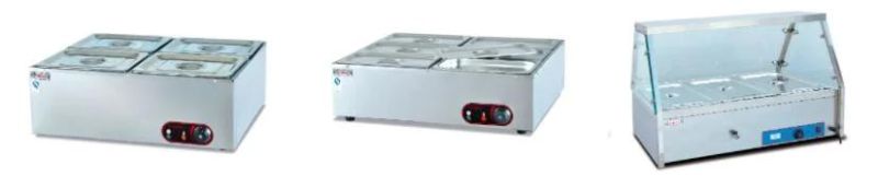 Counter Top Electric Round Pot Bain Marie Food Warmer Eh-4D