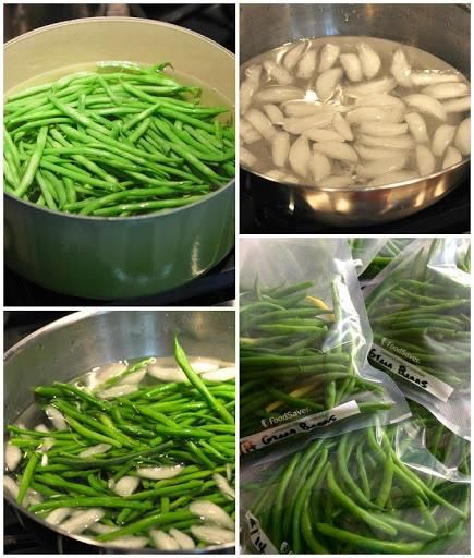 Green Bean Washing Air Drying Blanching and Cooling Machines