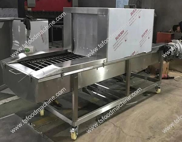 Frozen Food Carton Spray Type Sterilizing Tunnel