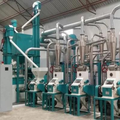 China Hongdefa Corn Mill Maize Flour Milling Machine in Africa