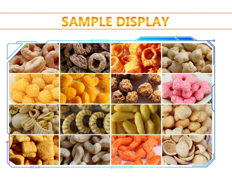 Cheese Puffs Machine Puffed Snack Machine Indian Corn Puffs Machine