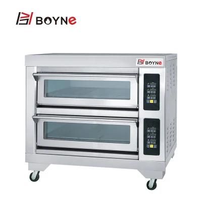 Pizza and Bread Baking Machine 2 Deck 4 Trays Electric Oven