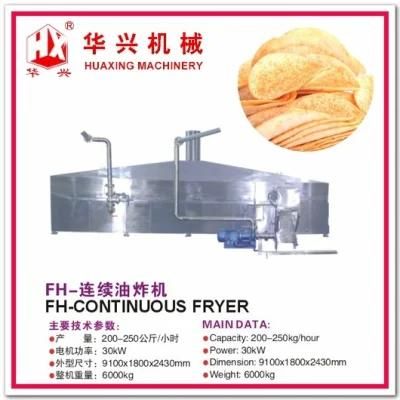 High Production Commercial Machine to Make Potato Chips