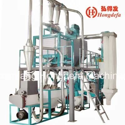 Compact Flour Milling Machine Small Capacity Maize Mill