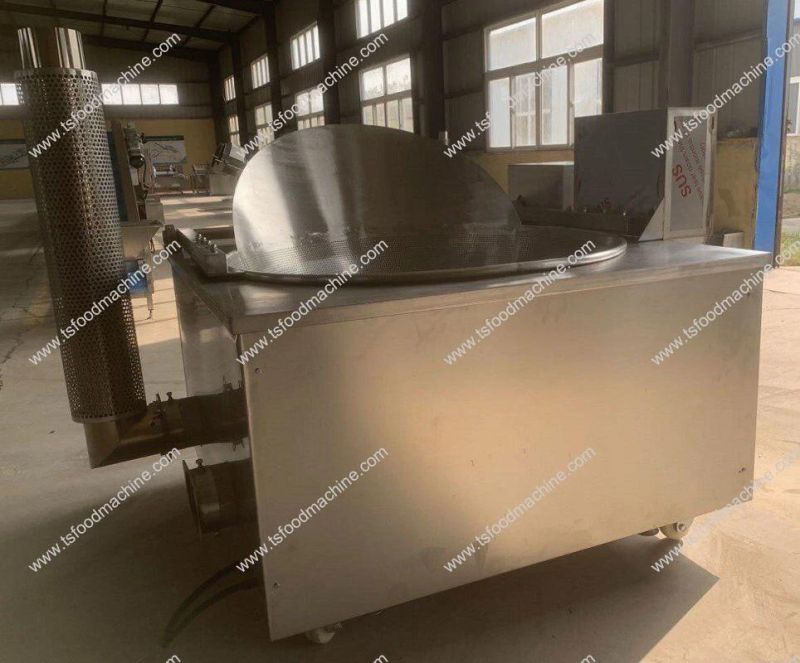Industrial Snack Food Fryer Machinery for Sale Shrimp Ball Frying Machine