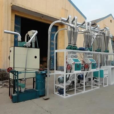 Wheat Corn Flour Mill Machine Maize Flour Mill Maize Meal Grinding Machine