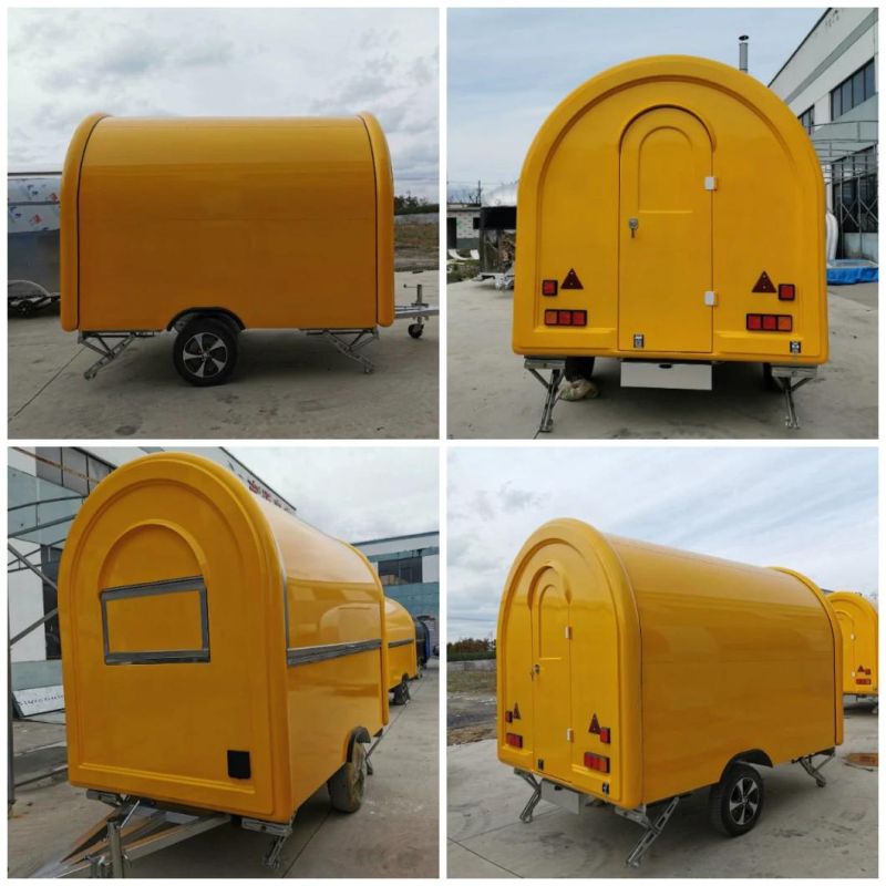 Ce OEM Gas Food Truck/Electrical Tricycle Ice Cream Machine