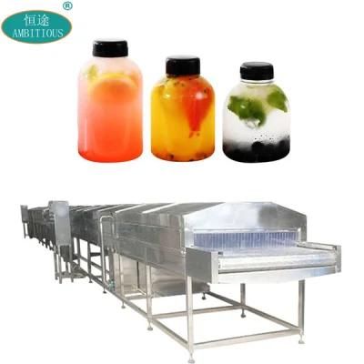 Juice Pasteurization Tunnel Linear Pasteurization Machines for Jars