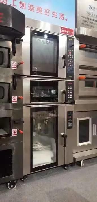 3 Deck 9 Trays Commercial Aluminum Coated Steel Chamber Luxury Gas Oven