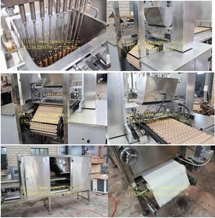 Ce ISO9001 Certification Jelly Bear Making Machine with Teflon Mould