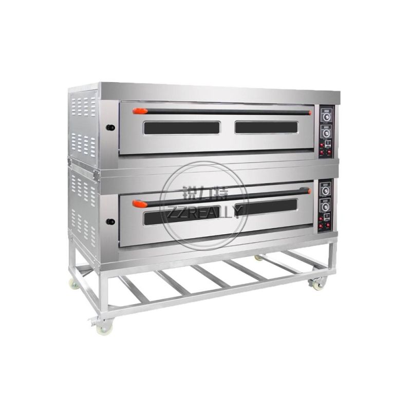 2 Layer 6 Trays High Quality Commercial Gas Baking Oven Industrial Bread Cake Pizza Oven Bakery Machines