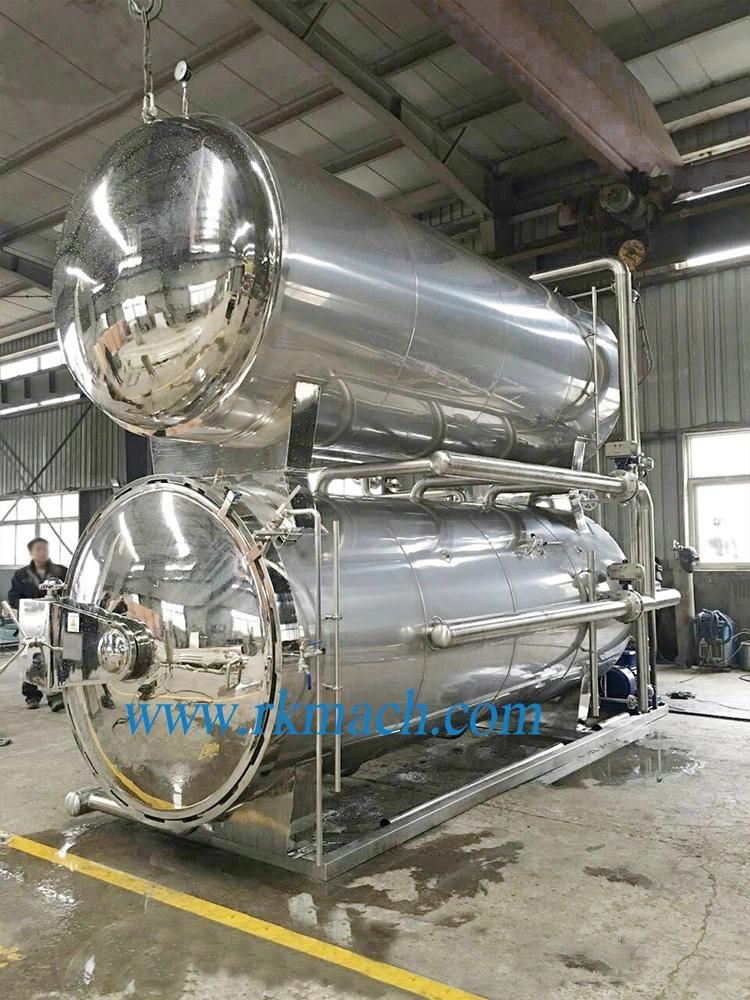 Water Rotary Autoclave DN1500X4000