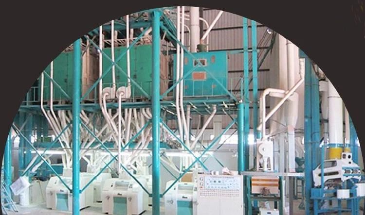 100tons Per Day Wheat Flour Plant Grain Milling Factory Flour Mill Processing Ethiopia