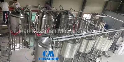Cassman Industrial Turnkey Project 1000L-5000L Beer Brewing Equipment