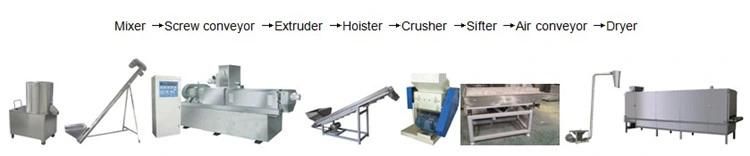 Industrial Automatic Soya Protein Soya Meat Production Line