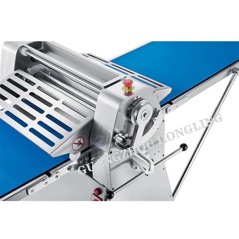 Hongling Luxury Full Ss Floor Type 630mm Pizza Bread Pastry Dough Sheeter