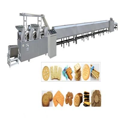 Chocolate Biscuit Making Machine with Cream Sandwich