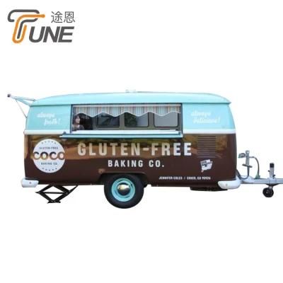 New Design Fashionable Coffee Kiosk Mobile Fast Food Truck