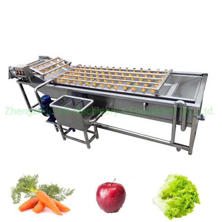 Bubble Washing Machine Fruit Washer Vegetable Lettuce Cabbage Cleaning Machine