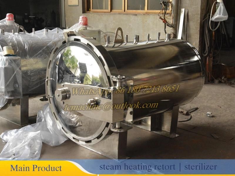 500liter Water spray Autoclave Sterilizer DN800X1000