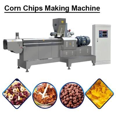200kg H Fully Automatic Corn Flakes Production Line Breakfast Cereal Making Machine