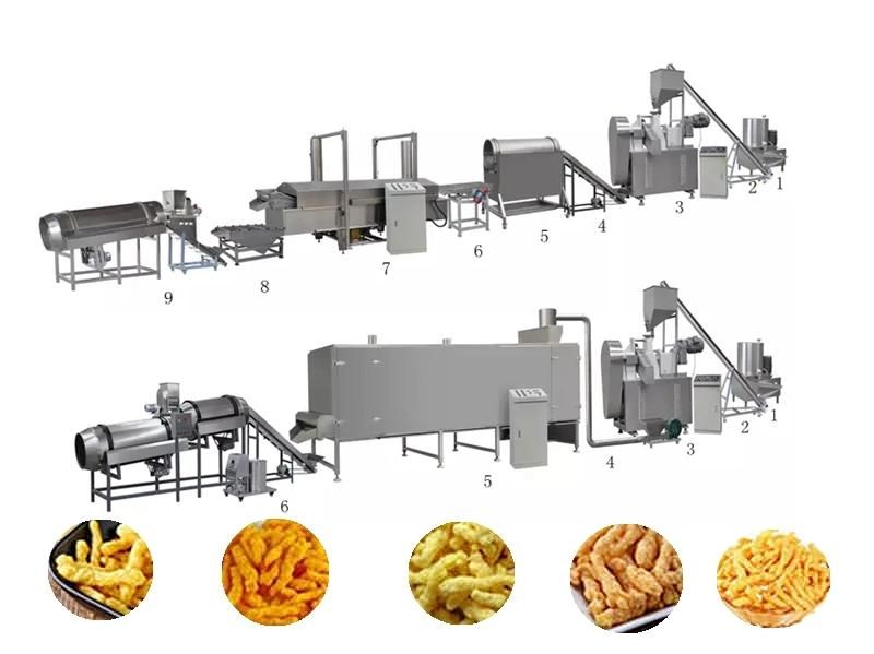 Industrial New Condition Fully Automatic Kurkure Making Plant