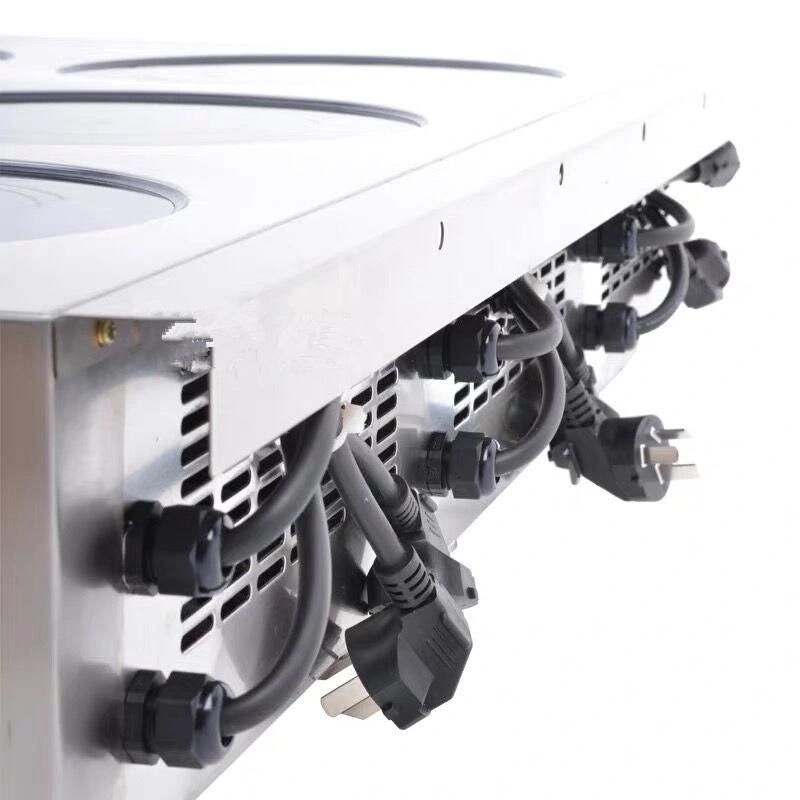 Kitchen Equipment 6 Burners Restaurant Electric Induction Cooker Stove