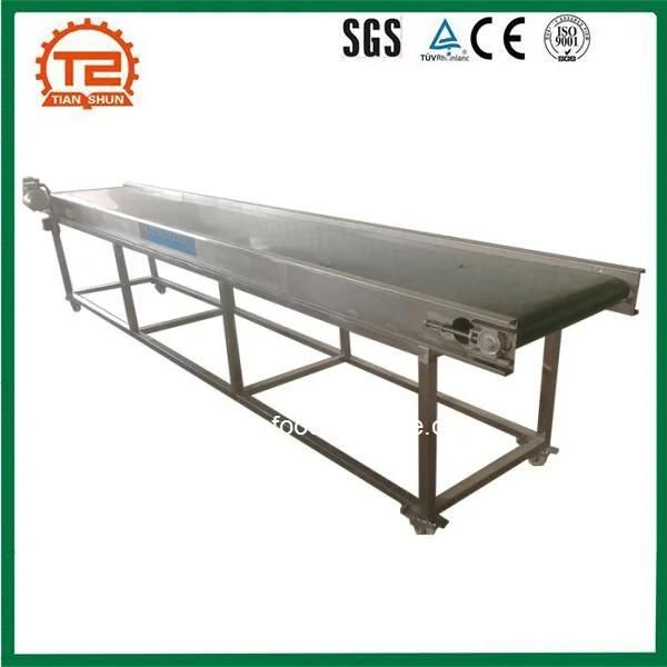 Chinese Food PVC Material Belt Conveyor for Cheap Price