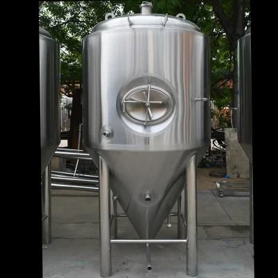 SUS 304 1000L Beer Fermenter for Custom Beer Brewing Equipment