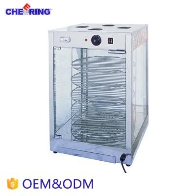 Hot Sale Electric Pizza Display Warmer with Rotation