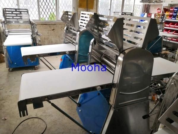 Low Price Commerical Bakery Tabletop Horizontal Counter Portable Bread Pastry Croissant Pizza Dough Sheeter