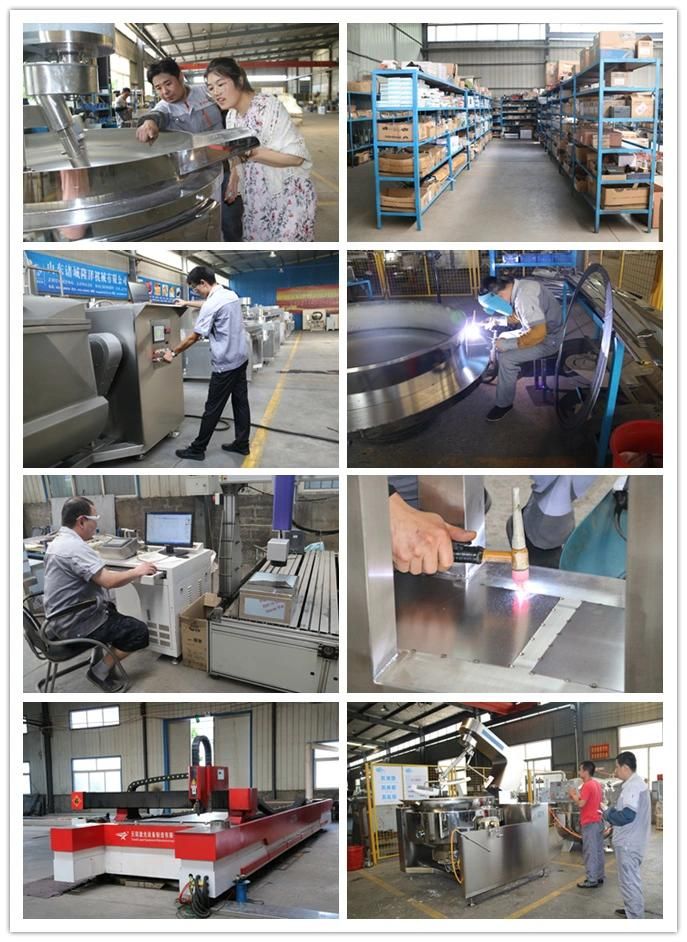 Industrial Cooking Mixer Machine for Red Bean Paste Approved by Ce SGS