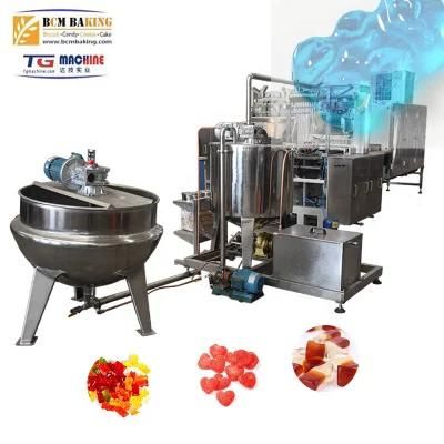 Two Colour Gelatin Gummy Candy 316 Stainless Steel Commercial Gummy Candy Machine