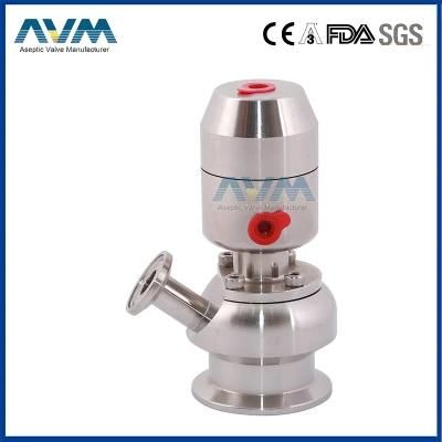 1/2&quot; SS316L Stainless Steel Sanitary Aseptic Sampling Valve