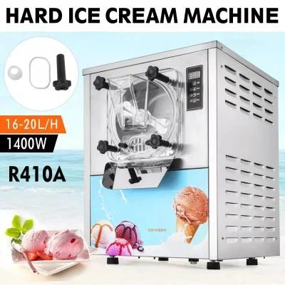 Hard Serve Ice Cream Machine/Commercial Hard Ice Cream Machine Maker/Table Hard Ice Cream ...