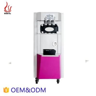 3 Flavors Commercial Soft Ice Cream Machine