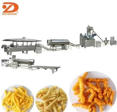 Baked Puff Snacks Corn Kurkure Making Machines