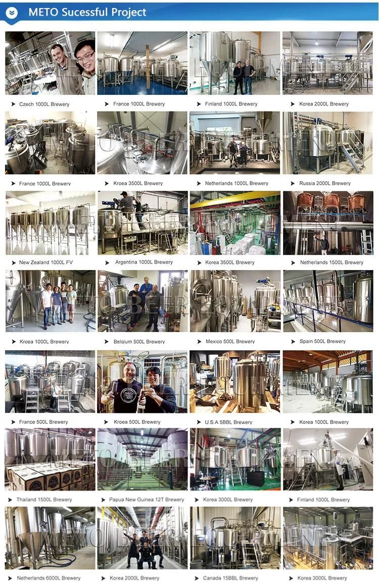 500L 5bbl Stainless Steel Conical Beer Fermenter with Ce Certificate