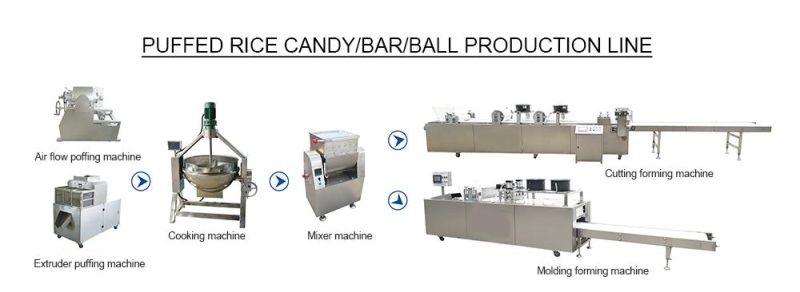 Most Popular Automatic Oatmeal Chocolate/Cereal /Chocolate Granola /Granola Bar Production Line/Protein Bar Making Machine