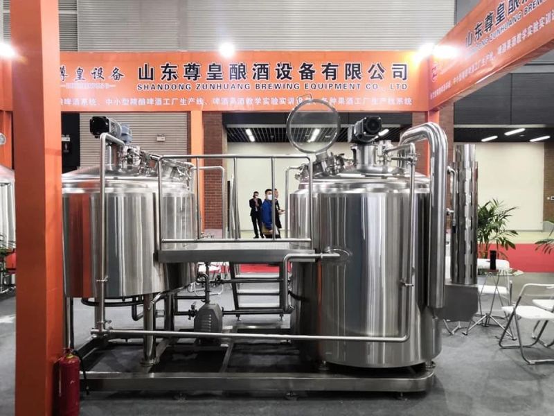 5bbl Direct Fire Heating Micro Beer Brewery Equipment for Beer Brewing