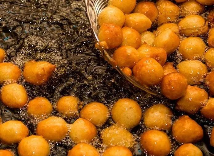 Electric Conveyor Continue Fried Dough Foods Frying Machine